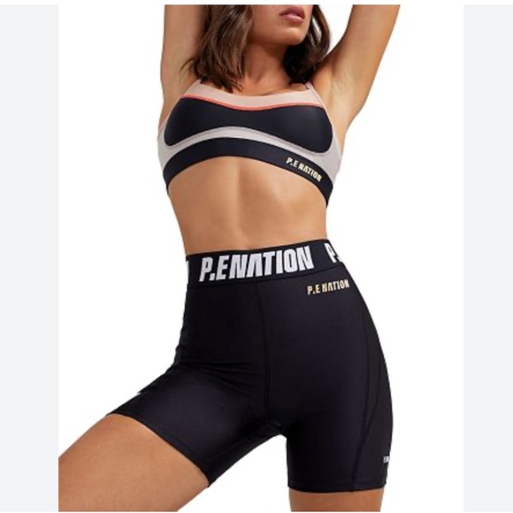 P.E Nation Pants - NEW P.E Nation Agility Short, Black, Medium